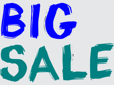 big sale