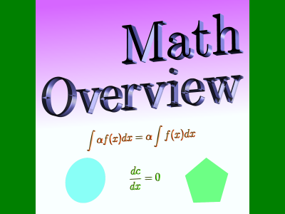 Math Overview